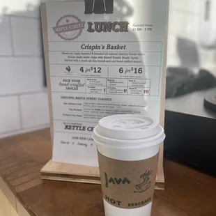 Salted Caramel Dark Chocolate Latte