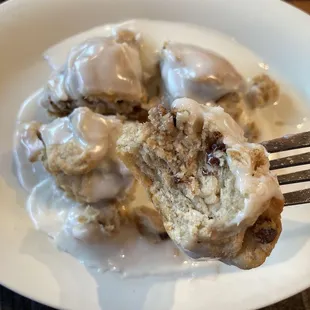 Iced Cinnamon Biscuit