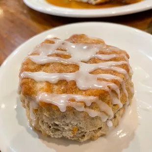 Iced Cinnamon Biscuit