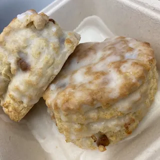 Dozen Iced Cinnamon Biscuits