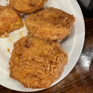 Fried tomatoes