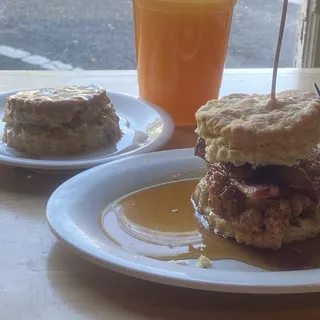 Iced Cinnamon Biscuit