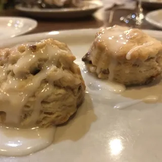 Dozen Iced Cinnamon Biscuits