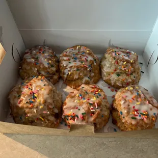 dough desserts, food, donuts