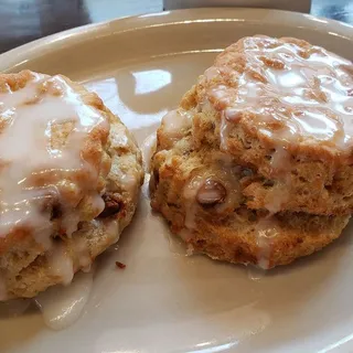 Dozen Iced Cinnamon Biscuits