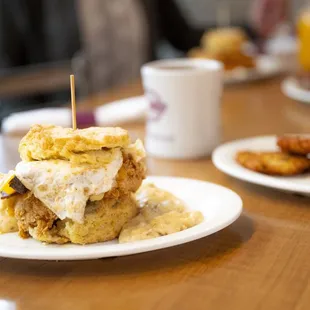 The Five &amp; Dime Biscuit Sandwich at Maple Street Biscuit Company