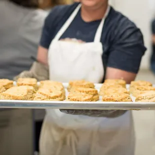 Fresh biscuits every 90 minutes