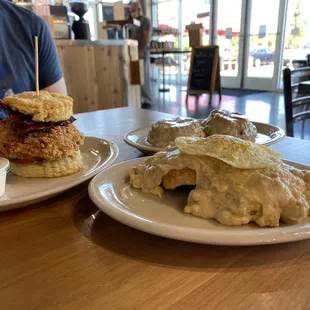 The Chicken Club, Extra Risky Biscuit, Iced Cinnamon Biscuit