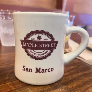 Drip coffee- we recommend half maple tap and dark bark