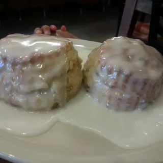 Dozen Iced Cinnamon Biscuits