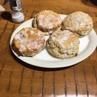Dozen Iced Cinnamon Biscuits