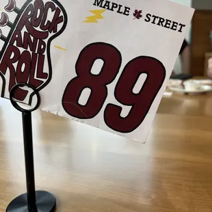 Numbers? What? No yelling out answers to the question?