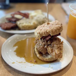 The Sticky Maple biscuit