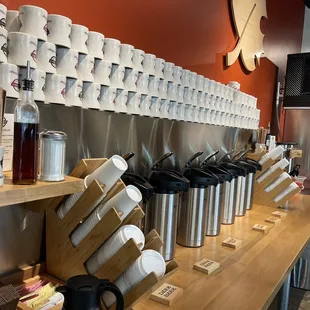 Coffee bar! Enjoy while you&apos;re there , then take some on the go!!