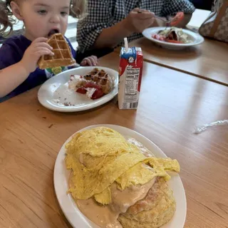 Eggs-Traordinary Risky Biscuit