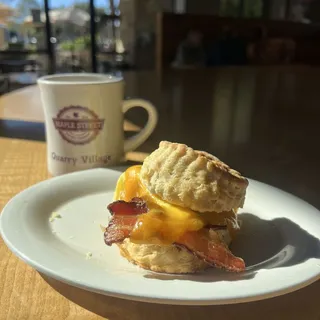 Retro Biscuit - Bacon, Egg & Cheese