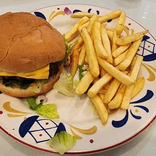 Cheeseburger and Fries could use some improvement...