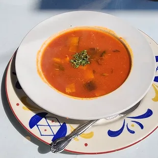 Shrimp &amp; Eggplant Soup