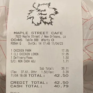 The Receipt