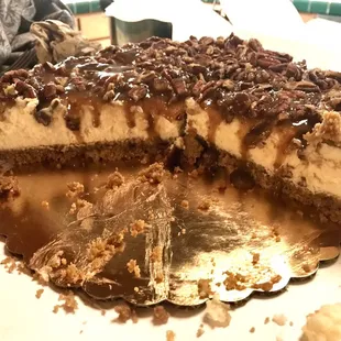 Everyone needs the Southern Pecan cheesecake in their lives- SO GOOD