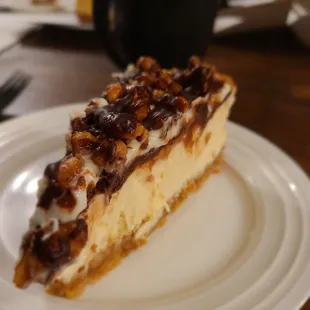 Slice of Walnut Chocolate Ganache