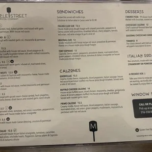 Menu (1/2025)