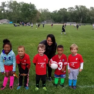 Last soccer game for team in 2018!!