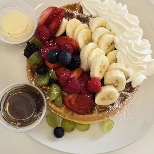 Fruit waffle
