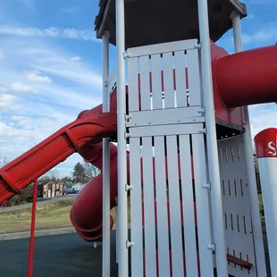 Slide tower