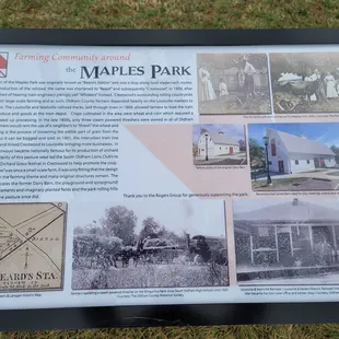 Historical plaque
