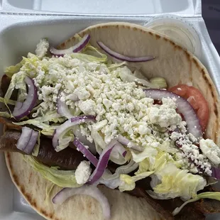 Gyro Sandwich