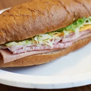 Submarine-
salami, ham, bologna