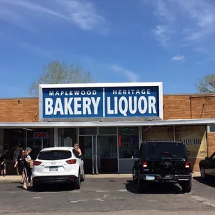 the front of the bakery liquor