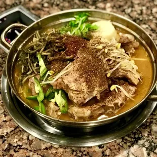 Pork Bone Hot Pot