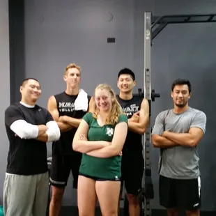Daniel with some of Mar Training  regulars