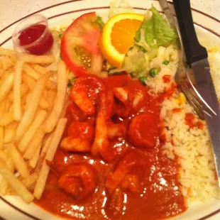 Camarones a la diabla