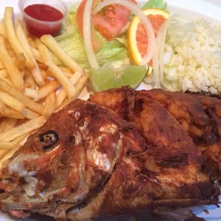 Fried Red Snapper