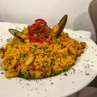 Arroz  con mariscos