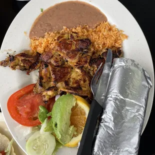 Pollo a la plancha