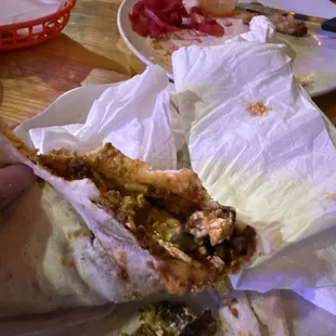 Super salty food, and there was a hair on my order! I don't recommend it. No wonder why it was empty when we got there.