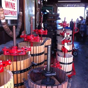 Grape crushers for sale or rent