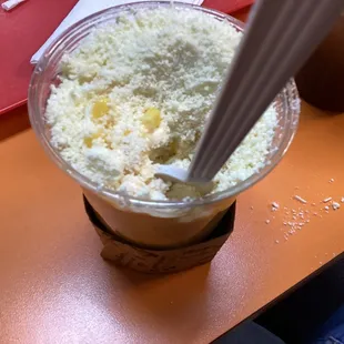 No se les ocurra pedir desgranado se la dan disq en un vaso q ver vergüenza voy por una cacha y me dan eso