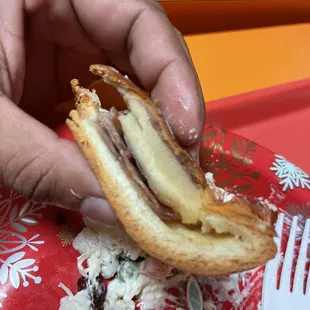 Pan de jamón muy viejo