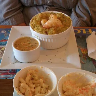 Bistec Shrimp Mofongo