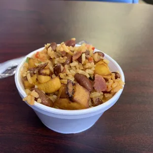 This rice is the hidden gem . Make sure you get some, it Amazing!