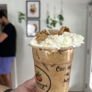 Cinn toast crunch latte!