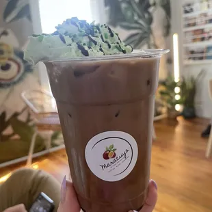 Pistachio Dark Mocha