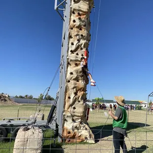 Rock climbing