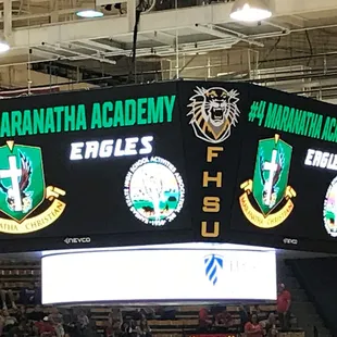 Varsity Girls' Volleyball played for State in 2018