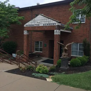 District Office and High School Office entrance